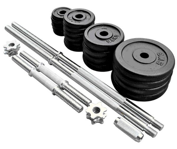 Armortech 50KG Barbell & Dumbbell Set