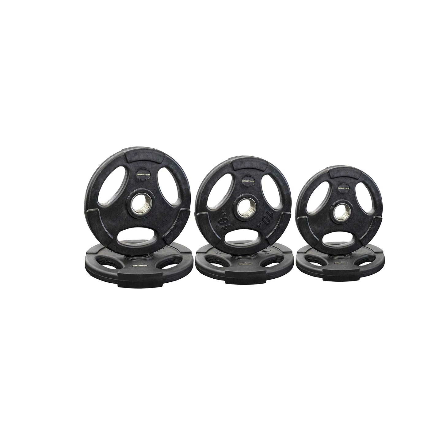 Armortech 60kg Olympic Rubber Tri-Grip Bundle