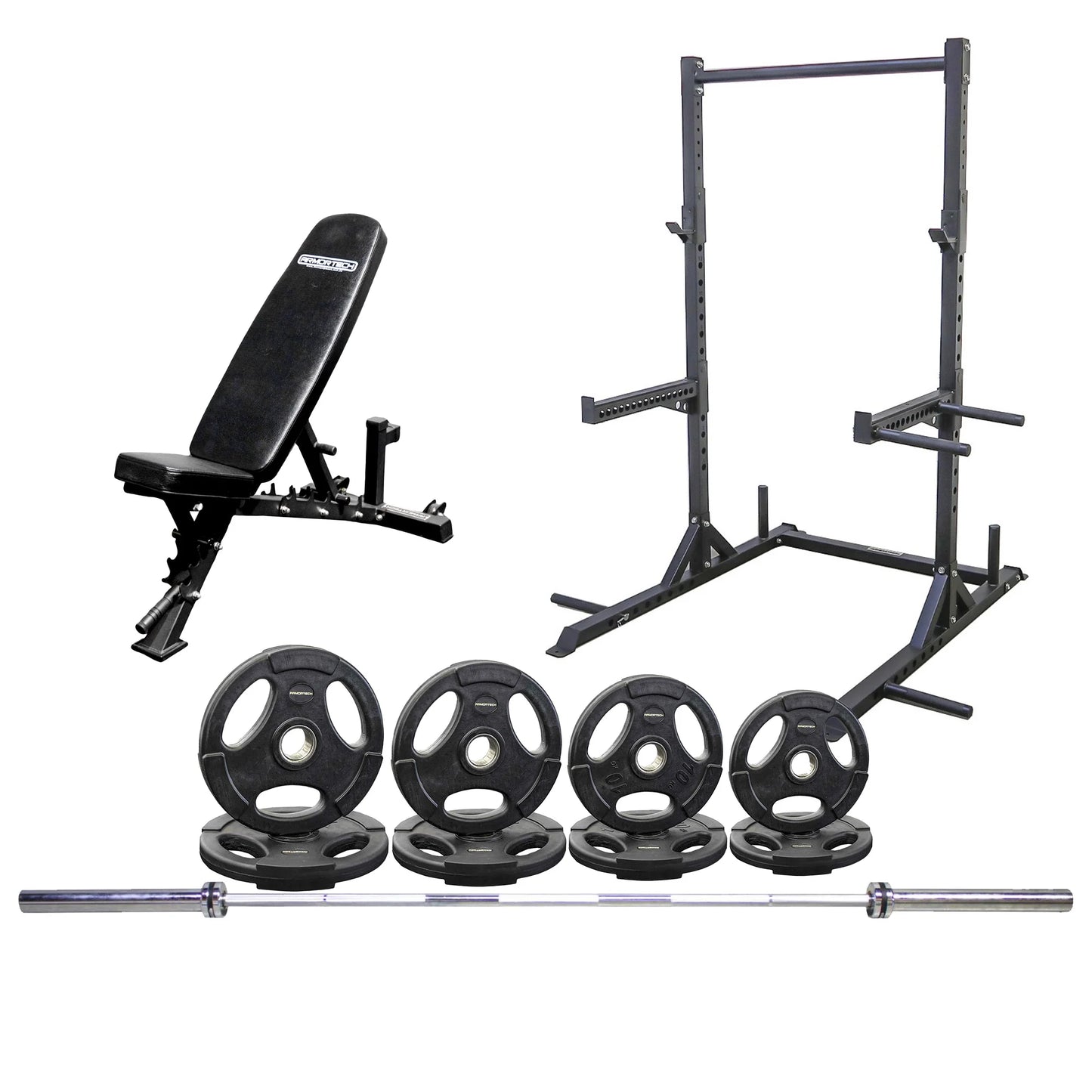 Armortech SR4 Squat Rack Package 2