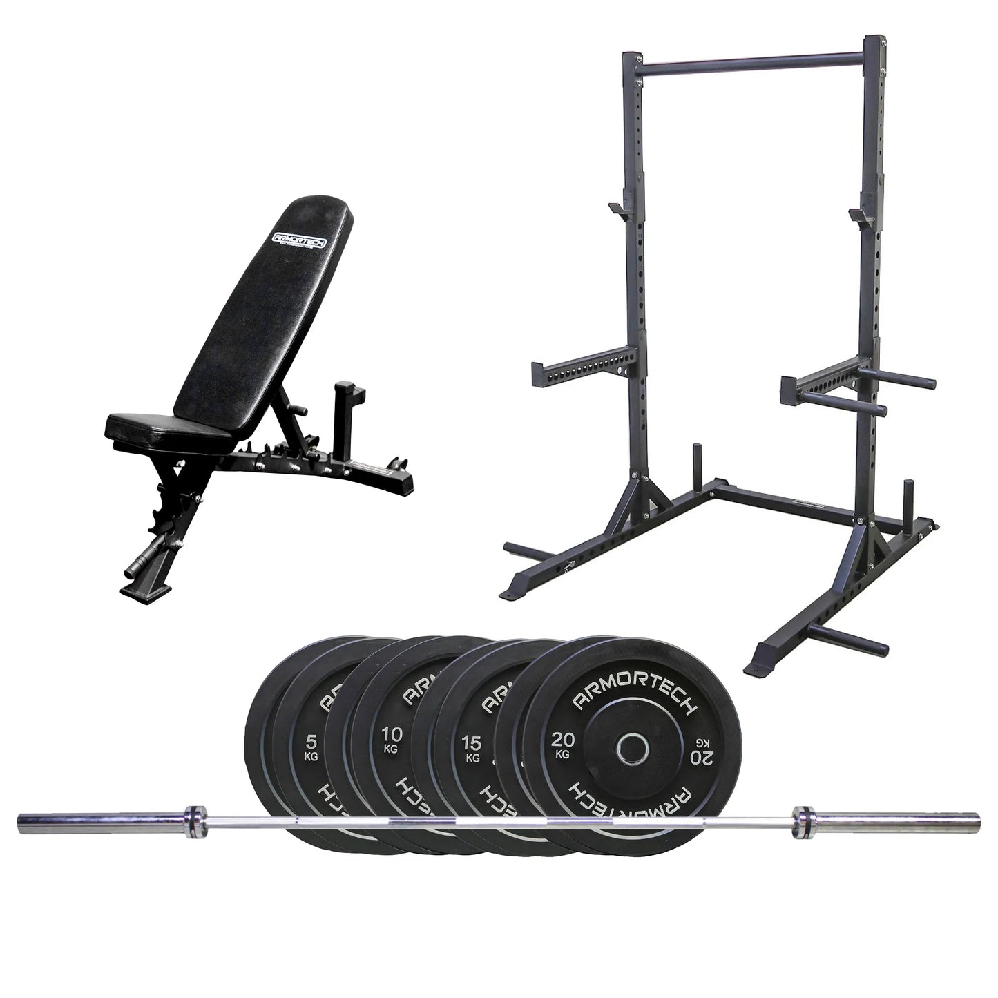 Armortech SR4 Squat Rack Package 3